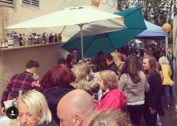 Milngavie's first Gin Festival at Finsbay.