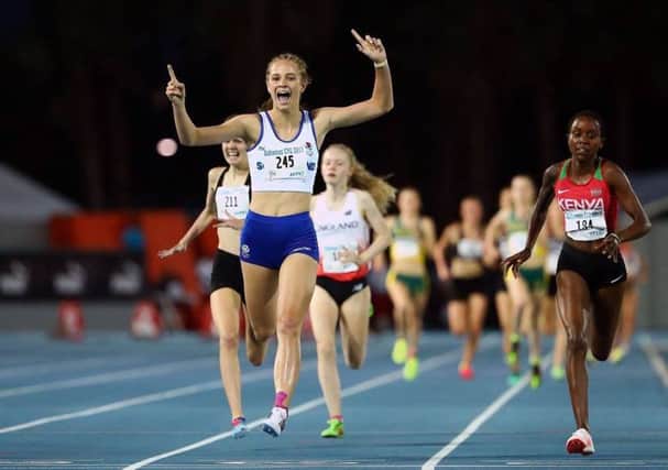 Giifnock North ACs Erin Wallace triumphs in Commonwealth Youth Games 1500 metres