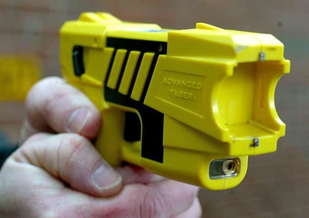 Concern has been expressed over use of tasers by police
