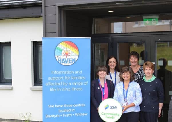 The Haven receives support from the Clyde wind farm cash.