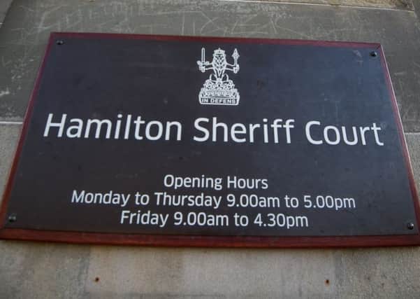 Pair were sentenced at Hamilton Sheriff Court