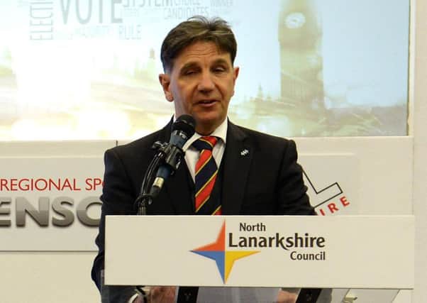 North Lanarkshire Council chief executive Paul Jukes