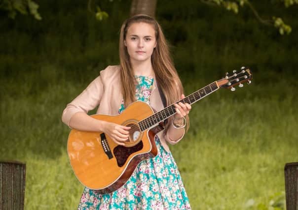 Katee Kross, 19 year old singer/songwriter from Bishopbriggs, will be performing at Wauchope Hall, Yetholm on Saturday 8th April