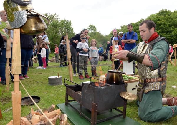 Last months Roman themed family fun day attracted hundreds of visitors to Strathclyde Park