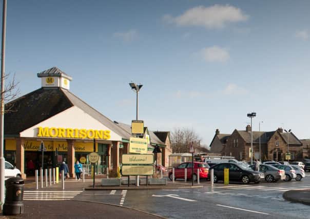 The Morrisons supermarket in Lanark.