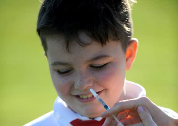 Children are going to be offered the flu vaccine in schools across East Dunbartonshire.