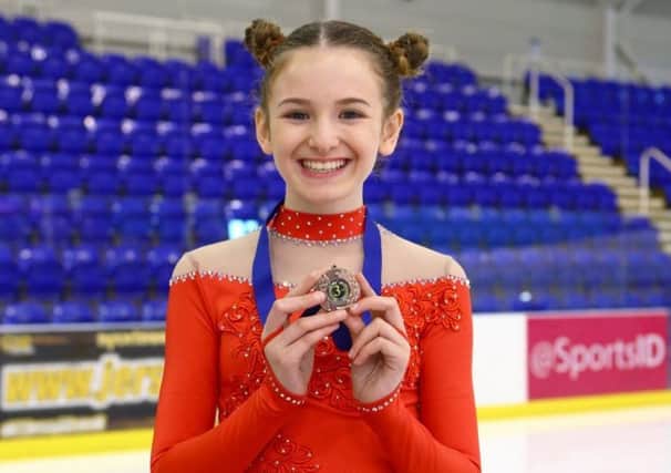 Cumbernauld skater Brodie Sneddon finished third in the Sheffield IJS competition