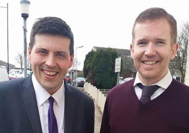 Jamie Hepburn MSP and Stuart McDonald MP