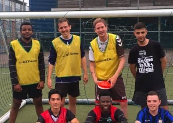 New programme aims to make footie an inclusive sport for local refugees