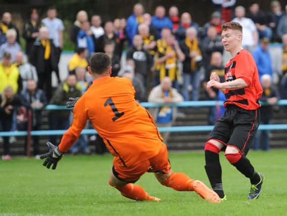 Former Rob Roy player Reece Pearson was on target against his old club