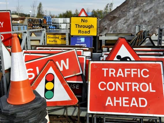 Roadworks and closures for Candymill.