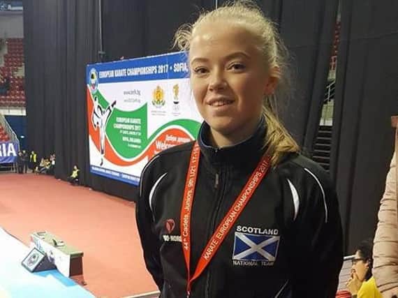 Emma Ruthven is an outstanding young karate talent