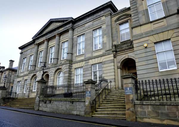 Lanark Sheriff Court - video could not be shown on court's equipment.