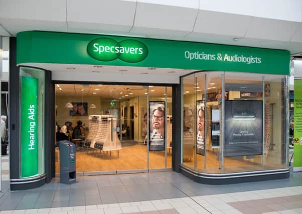 Specsavers new Newton Mearns store. Pic: Martin Shields