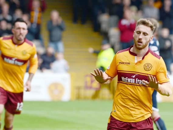 Louis Moult has been offered a new contract to stay at Motherwell beyond next summer (Pic by Alan Watson)