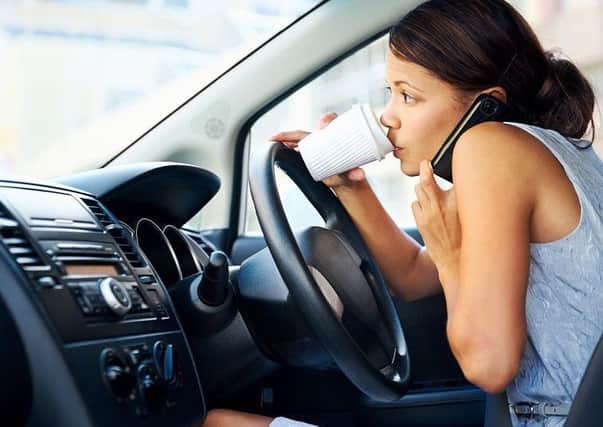 IAM RoadSmart is warning that there is no such thing as "multitasking" while driving.