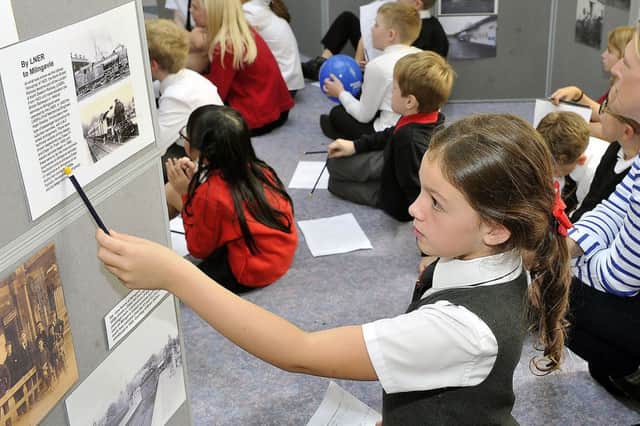 Clober Primary pupils enjoyed the exhibition.