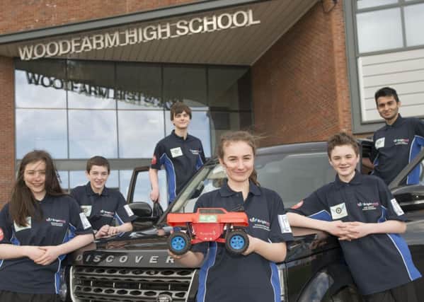 The Woodfarm High school team are gearing up to raise funds which will see them compete in Abu Dhabi.