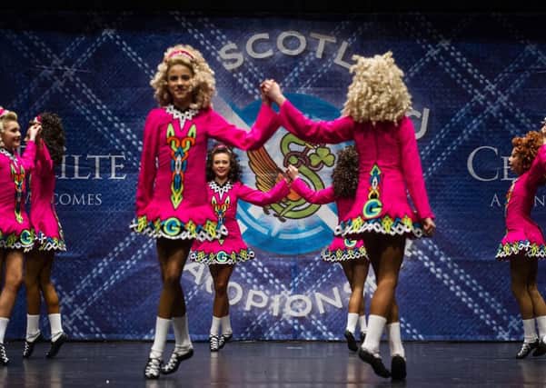Dancers at this year's all-Scotland Championships in Glasgow