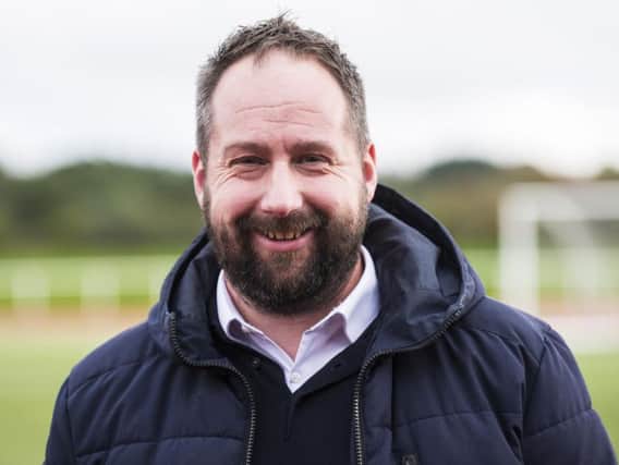 John Dunn was appointed Carluke Rovers manager on Thursday after impressing at interview (Pic by Sarah Peters)