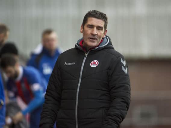 Saturday's defeat by Elgin was Jim Chapman's last game as Clyde manager