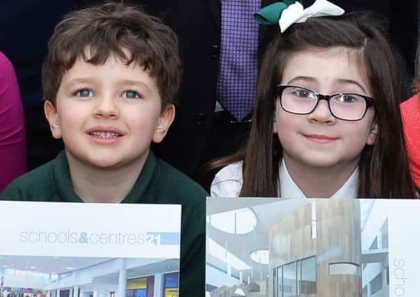 Pupils helped launch the plans back in February