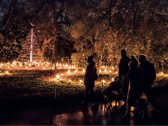 Families will be mesmerised by the hypnotic beauty of a flickering, scented Fire Garden
