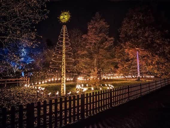 Christmas At The Botanics is hottest ticket in town with its scented Fire Garden