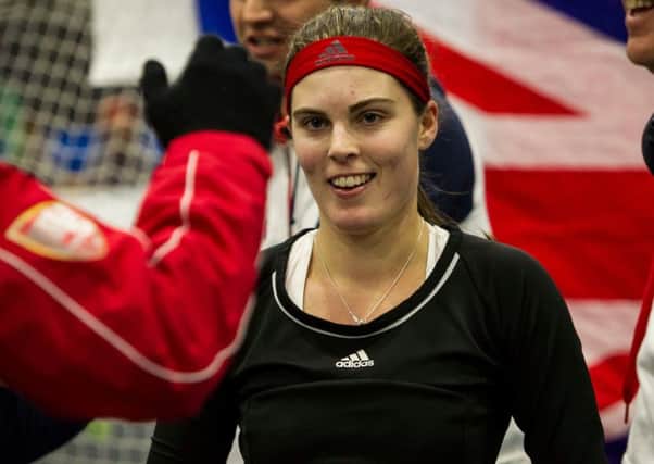 Maia Lumsden helped Team GB win the BNP Paribas Master'U title in Lille (pic by Etienne Jeanneret)