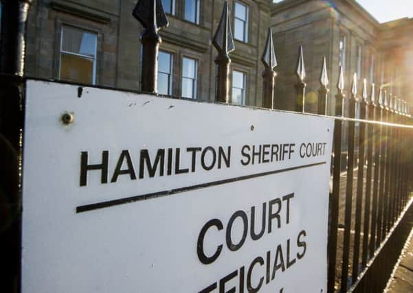 Christopher Reddin was sentenced at Hamilton Sheriff Court
