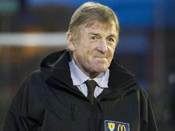Scotland legend Kenny Dalglish, who scored a record 30 goals in 102 appearances for his country between 1971 and 86, reckons former Scotland boss Gordon Strachan can be proud of his tenure in charge (Submitted pic)