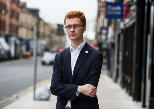 Scottish Green Party MSP for West of Scotland, Ross Greer.