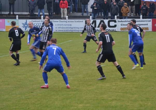 Rob Roy battled hard for their win at Beith (pic by Neil Anderson)
