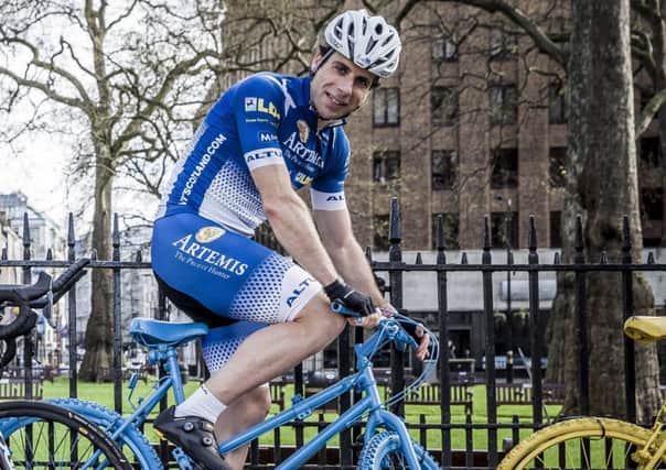 Cycling star Mark Beaumont