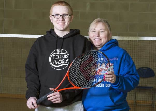 Dion McLean with his mum Yvonne