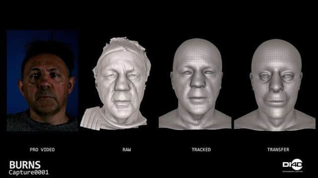 LJMU Face Lab  created the ground-breaking new animated facial reconstruction of Robert Burns.