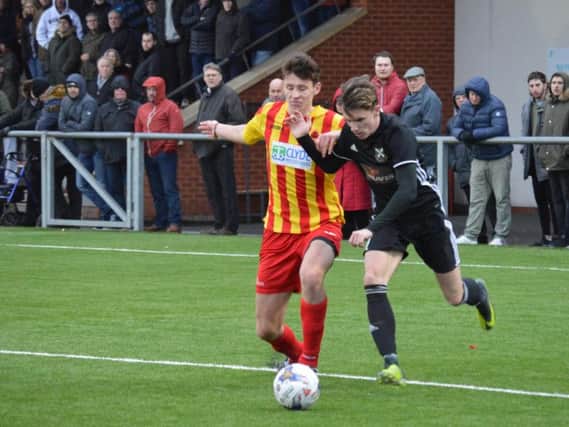 Rossvale won plaudits for their performance against Pollok (pic by Helen Templeton @dibsy_)