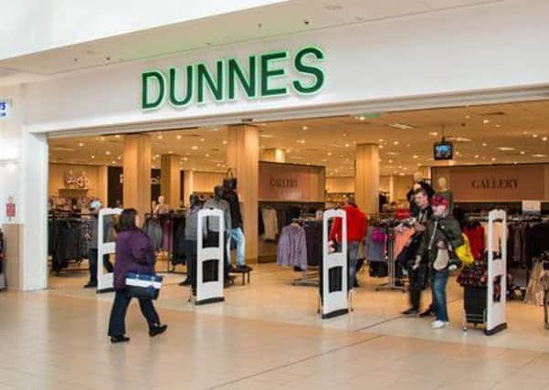 Dunnes Store in the  Antonine Shopping Centre - no date has been given for the closure