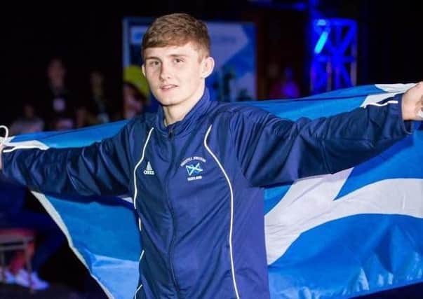 Cumbernauld wrestler Ross Connelly is off to the Gold Coast in April.