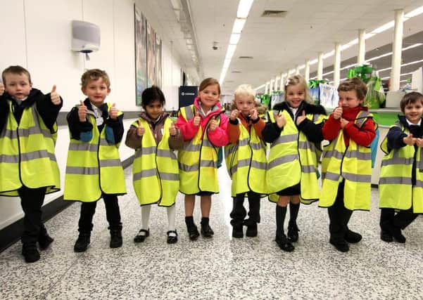 The youngsters at Asda
