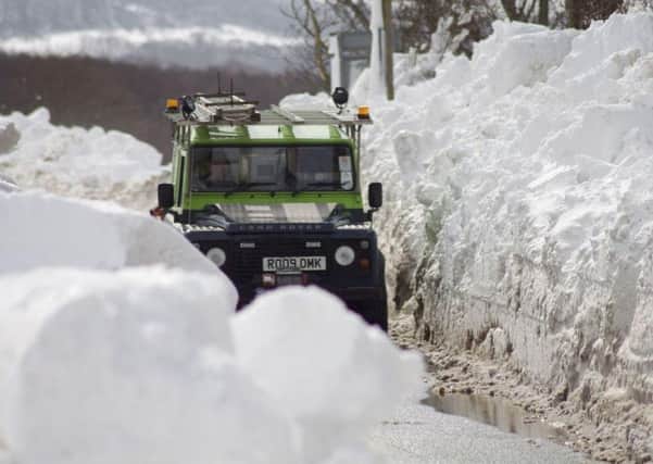 Local authority is set to receive cash towards the cost of the winter weather