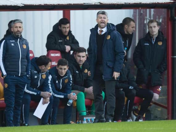 Stephen Robinson has led Motherwell to the Betfred Cup final and William Hill Scottish Cup semi-finals this season (Pic by Ian McFadyen)