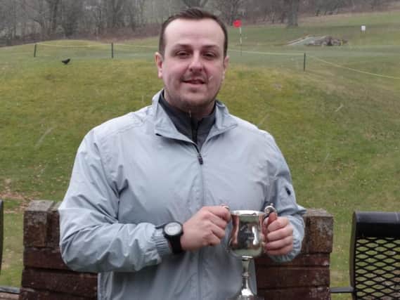 Stephen Smith is this year's Kilsyth Lennox GC Winter League champion