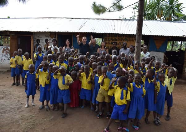 St Peters school in Uganda which class teacher Fiona Anderson visited on her trip.