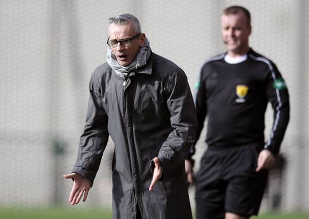 Clyde manager Danny Lennon (picture by Michael Gillan).