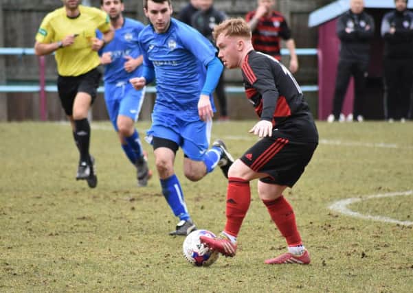 Lee Gallacher was one of Rob Roy's top performers against Kilsyth (pic by Scott Wilson)