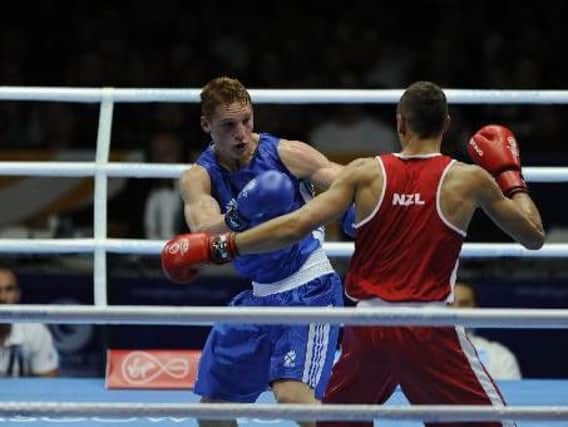 Scott Forrest (left) has now suffered disappointment at the last two Commonwealth Games