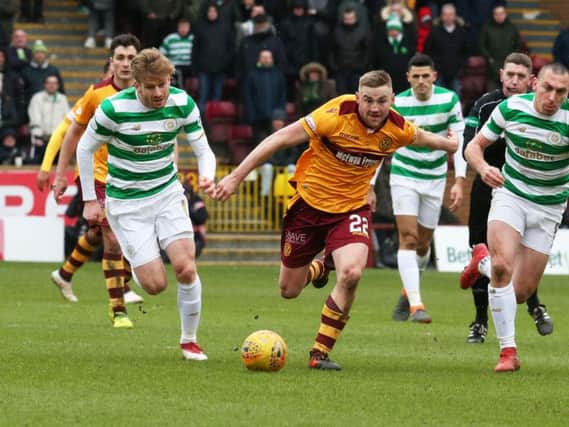 Allan Campbell is set to return to the Motherwell midfield against Aberdeen