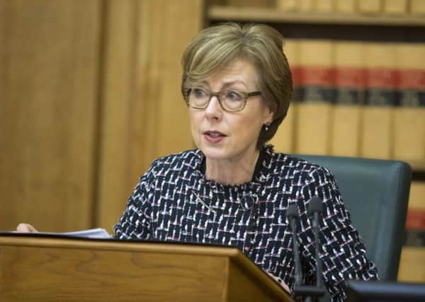 Lady Smith is chairing the Scottish Child Abuse Inquiry. Pic: Jeff Holmes