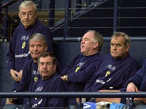 Craig Brown pictured during his tenure as Scotland manager